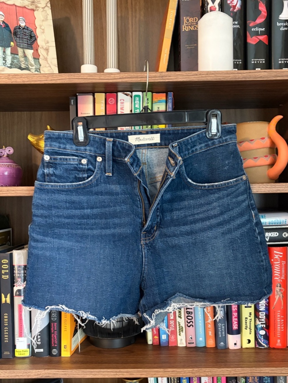Madewell Curvy High Rise Denim Shorts